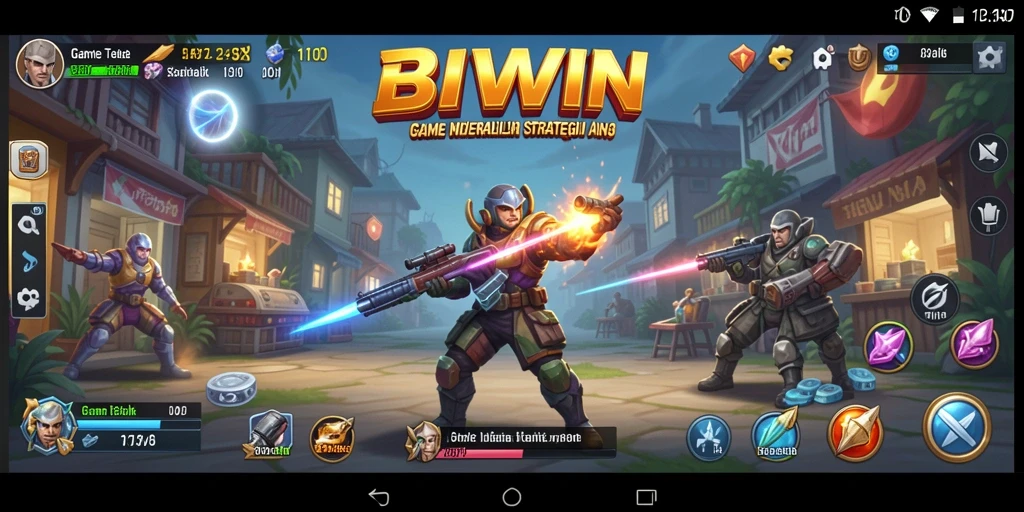 Tampilan gameplay menantik di BIWIN menunjukkan keseruan mengelola sumber daya.