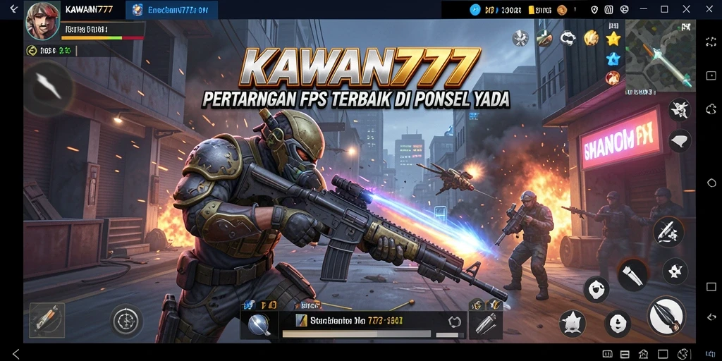 Gameplay KAWAN777 dengan grafis dan aksi yang mendebarkan.
