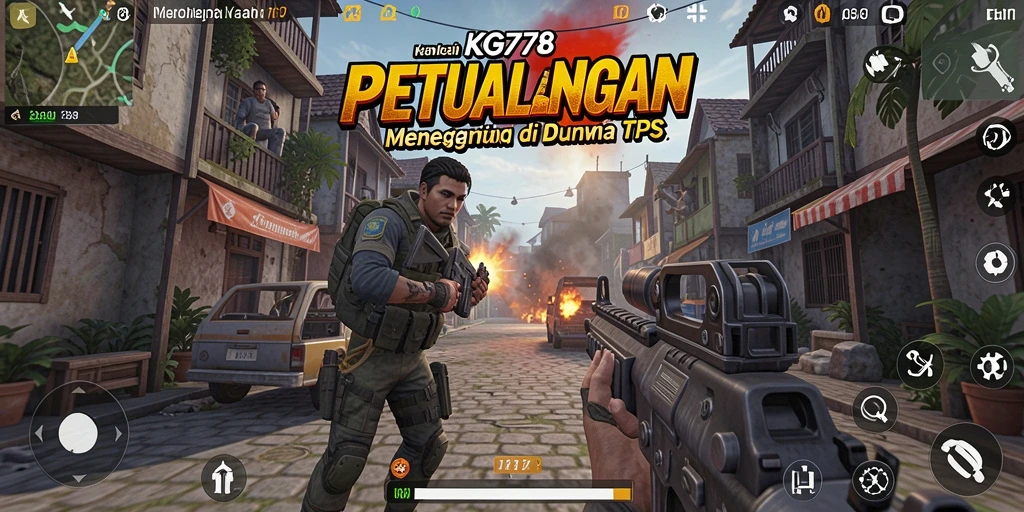 Tampilan gameplay KG778 yang menegangkan dan realistis.