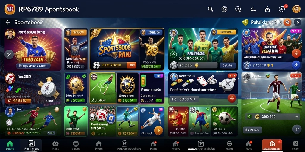 Screenshot RP6789 menunjukkan antarmuka taruhan yang menarik dan informatif.