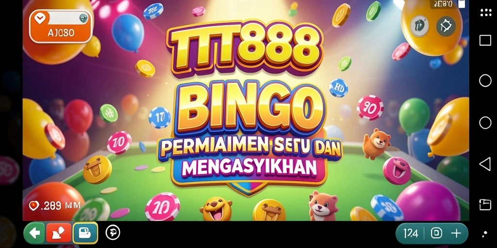 Tampilan luar biasa dari gameplay BINGO TTT888 yang menyenangkan.