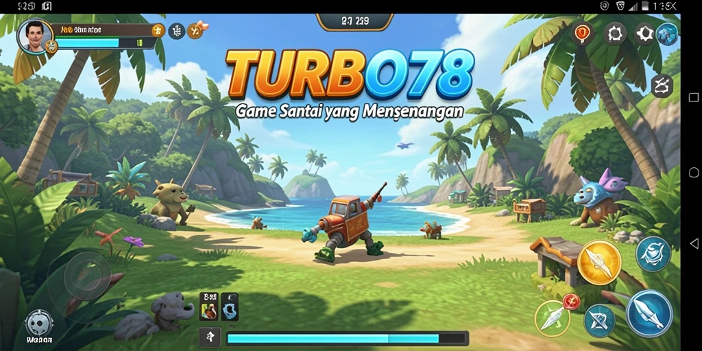 Tampilan gameplay menyenangkan dari TURBO78 dengan berbagai tantangan menarik.