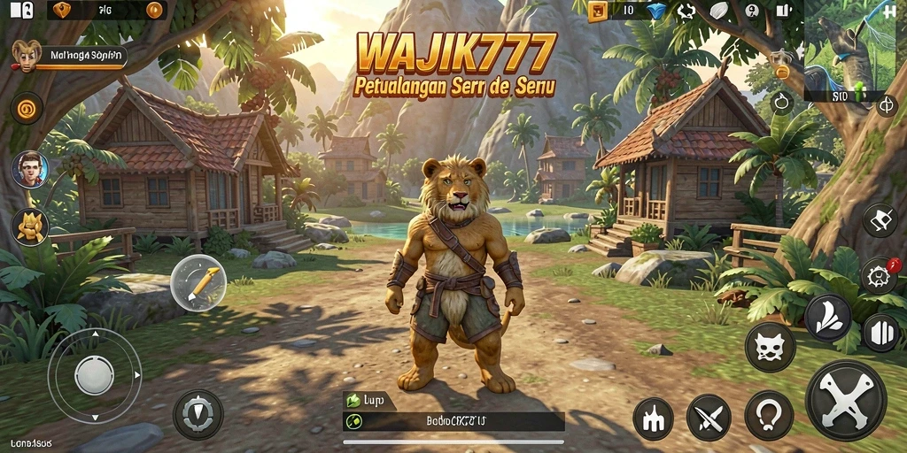Gameplay seru di dunia terbuka WAJIK777.