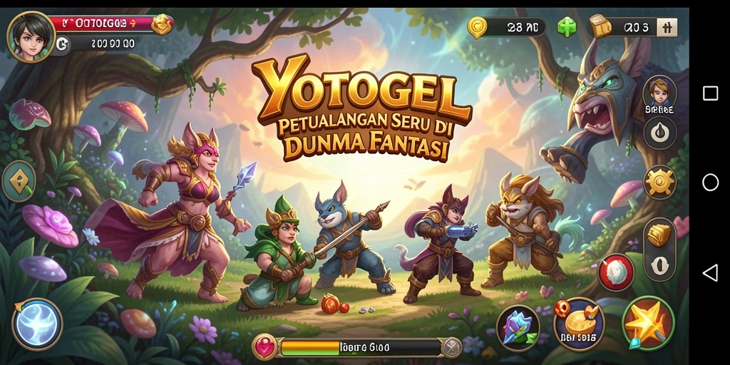 Tampilan gameplay YOTOGEL yang menantang dan memikat.
